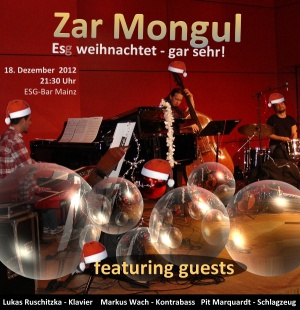 Weihnachtskonzert mit Zar Mongul